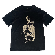 Discharge Printed Logo High Street Quality Round Neck T Shirts