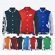  High Quality Custom Men Print Logo Baseball Corduroy Jackets