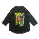 Long Raglan Sleeves T Shirts Heat Transfer DTG Logos manufacturer