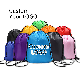 Wholesale Drawstring Gift Makeup Bag Custom Logo Polyester Draw String Bags