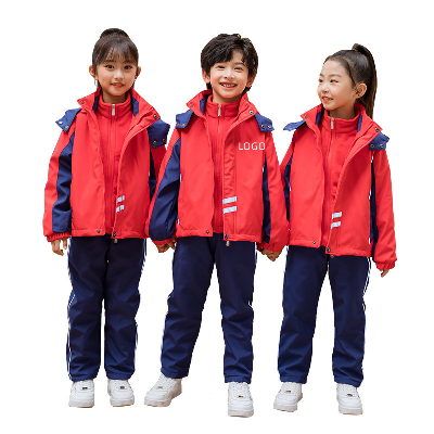 Customized Winter Children′s Sportswear Suit School Uniforms