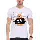  Cheap Price Mens Round Neck Logo Printed Colorful Cotton T Shirts