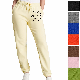  Trendy High Quality Plain Gray Sweatpants Winter Women Cotton Joggers Women Regular Fit Sweat Pants