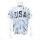 Men′s 100%Cotton Tie-Dye Tee Casual Streetwear Moisture-Absorbed Clothing