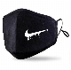  Black Face Mask with Pm2.5 Filter Washable Reusable Custom