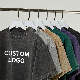  OEM Wholesale Washed Tee Heavy Weight Tshirt Dgt Printing Black Oversized T Shirts Men′ S Graphic Acid Wash Vintage Custom T Shirt