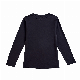  Ultra Soft Custom Blank Apparel Available for Custom Logo, Embroidery, Design High Quality Round Cut Long Sleeve T-Shirt Clothing (Wholesale Manufacture)