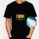  Custom Fashion Design LED Sound Activated EL Party Jersey T Shirt