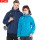  Snowboard Thermal Black Winter Outdoor Custom Men′s Soft Shell Jacket