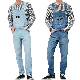  Men Denim Jeans Romper Trousers Fitness Overalls