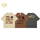 Screen Printed Cotton Drop Shoulder Oversized T Shirt manufacturer