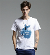 Custom Mens Dri Fitted White T Shirt