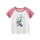  2022 Factory Customized Mass Production High Quality Low Price Children′ S Cotton Polyester Cool Round Neck Cartoon Baby T-Shirt
