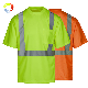  100% Polyester Breathable Construction Men Safety Reflective T Shirt / Polo Shirt