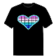  Wholesale Sound Active LED Panel Decoration EL Flashing Panel for T-Shirt