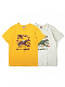  Custom Men 100% Cotton Printing Round Neck T-Shirt