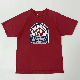 Streetwear Fashionable Funny T Shirt Printing Custom Logo Print Casual Red T Shirt for Men manufacturer