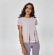 Hot Fashion Nylon Fabric Quick Dry Womens Running/Sports T-Shirt