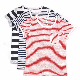  100% Linen Children′ S Striped T-Shirts for Summer
