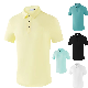  Men′s Polo Shirts Company Uniform Custom Logo 100% Cotton Polyester