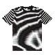  Custom High Quality Mens O-Neck Cotton Drop Shoulder Striped Tshirt for Men