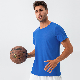  Custom Logo Gym Fitness Quick Dry Sports Men T Shirt Mesh Weave Tops