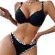  Sexy Ladies Underwire Elegant Breathable Soft Comfortable Push-up Plus-Size Full-Cup Fashion Seamless Invisible Cotton Women Lingerie Bra Set Underwear