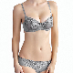  Crochet Ring Vestidos Ultra-Thin Sexy Bra Panty Embroidered Lace Ladies Lingerie Set
