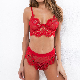  Femme Erotic Two Piece Set Women Lace Transparent Bulk Sexy Lingerie Underwear