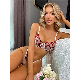  Wholesale Mulit Color Floral Embroidery See-Through Cotton Lace Underwear Set Spandex Backless Breathable Comfortable Quick-Dry Sexy Lingerie