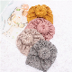 New Baby Waffle Wool Sweet Snare Head Knitted Ball Headbands for Baby manufacturer