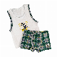 Hotsale Customize Top Brand Cotton Kids Underwear Sets Tank Boxers