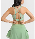  Tightening The Side Breasts Sports Bra Three Rows of Clasp Sexy Lingerie