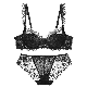  Sexy Lace Ladies Plus-Size Wholesale Women Fashion Adult Set Corset Bra Underwear