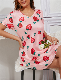  Wholesale Night Dress Sleep Wear Pajamas Short Sleeve Soft Womens Nightgowns Nightdress