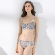  Ultra Thin Steel Hoop Half Cup Sexy Lace Bra Set