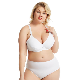  Intiflower Bra Fitting for Large Bust White Black Cotton High Waist Matching Underwear and Bra Sets Womens Underwear Sets