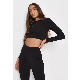 Yoga Set Gym Clothing Solid Leggings Yoga Sportswear Fitness Active Wear Sports Wear Women Set