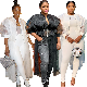 Women White Long Sleeve Mesh Insert Patchwork Shirt Elegant Top Blouses