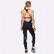  Hot Sexy Customized Sportswear Womens Black Backless Sportwear Jumpsuit
