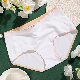 Women Seamless MID Waist Brushed Cotton Breathable Soft Panties