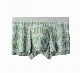  Cool Ice Silk Thin Boxer Briefs Men′s Breathable Seamless Printed Shorts Underpants Underwear