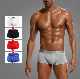  Custom Logo Men Comfortable Modal Boxer Briefs Breathable Underwear