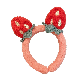  Wholesale Cute Stereoscopic Strawberry Headband Sweet Mori Tie Headband