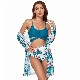  Women Sexy Swimwear High-Waisted Bikini 3 Pieces Set Swimming Suit Cover UPS Beachwear