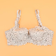  Mulberry Silk Gathered Lace Comfortable Skin-Friendly Breathable Bra