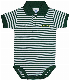 Oregon Ducks Arched Oregon Newborn Infant Baby Striped Polo Bodysuit manufacturer