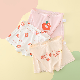  Baby Girls Baby Underwear Girl Treasure Children′s Antibacterial Underpants 3-Set Underwear