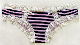  Ladies G-String with Lace and Printing