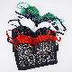 Strap Wrapped Breast Swimming Cloth Beaded Women′s Fishbone Bra